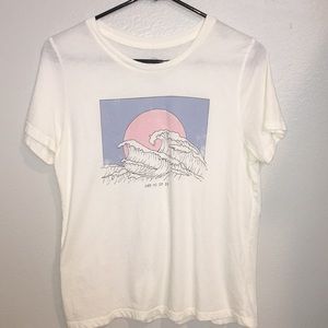 I’m selling a white t-shirt from PacSun.